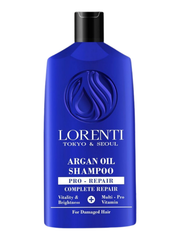 Vip Barber Supply Lorenti Shampoo 630ml - Sulfate-Free, Keratin & Argan Infusion for Healthy Hair Shampoo White Smoke Argan Oil Pre-Repair