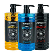 Vip Barber Supply Lorenti Shaving Gel 1000ml assorted scents Shaving Gel White Smoke Iceberg,Wild,Prime Gold