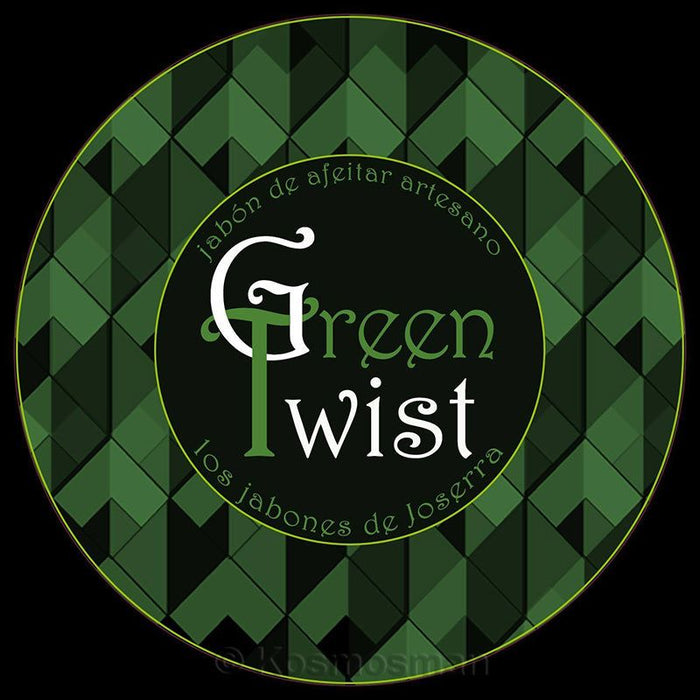 Los Jabones de Joserra Green Twist Shaving Soap 125g