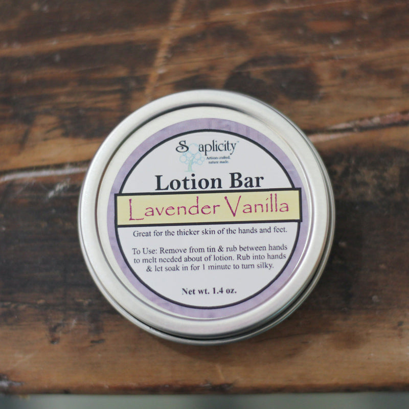 Soaplicity Lavender Vanilla Lotion Bar Lotion Bar