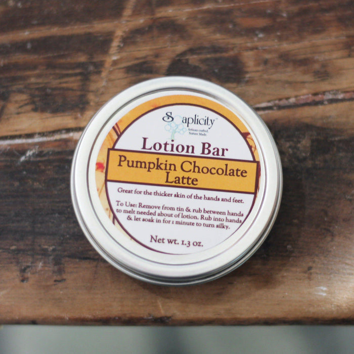 Soaplicity - Pumpkin Chocolate Latte Lotion Bar