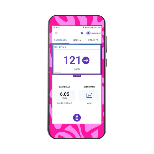 Peelz Love Sticker for Omnipod® 5 Controller – Pump Peelz Peelz/Stickers