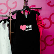 GladGirl Love Your Lashes T-Shirt Marketing