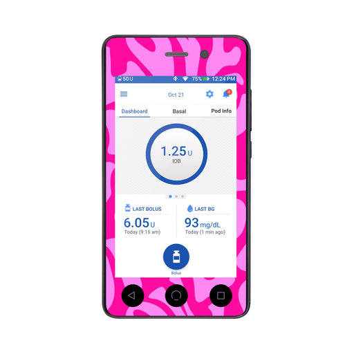 Peelz Love Sticker for Omnipod DASH® PDM – Pump Peelz Peelz/Stickers