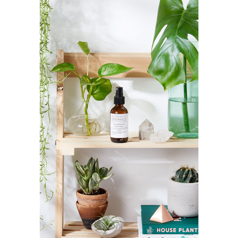 Butter Me Up Organics Love Potion #2 Organic Toilet Spray / Modesty Spray / Odor Spray / Bathroom Spray / Essential Oil Spray / Stink Spray Home