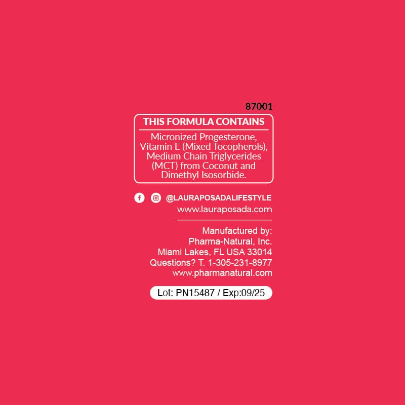 Suplementos Laura Posada by The Brand Atelier Love Potion | Progesterona tópica para Aumentar la Libido, Reducir Sofocos, Mejorar Resequedad de la Piel