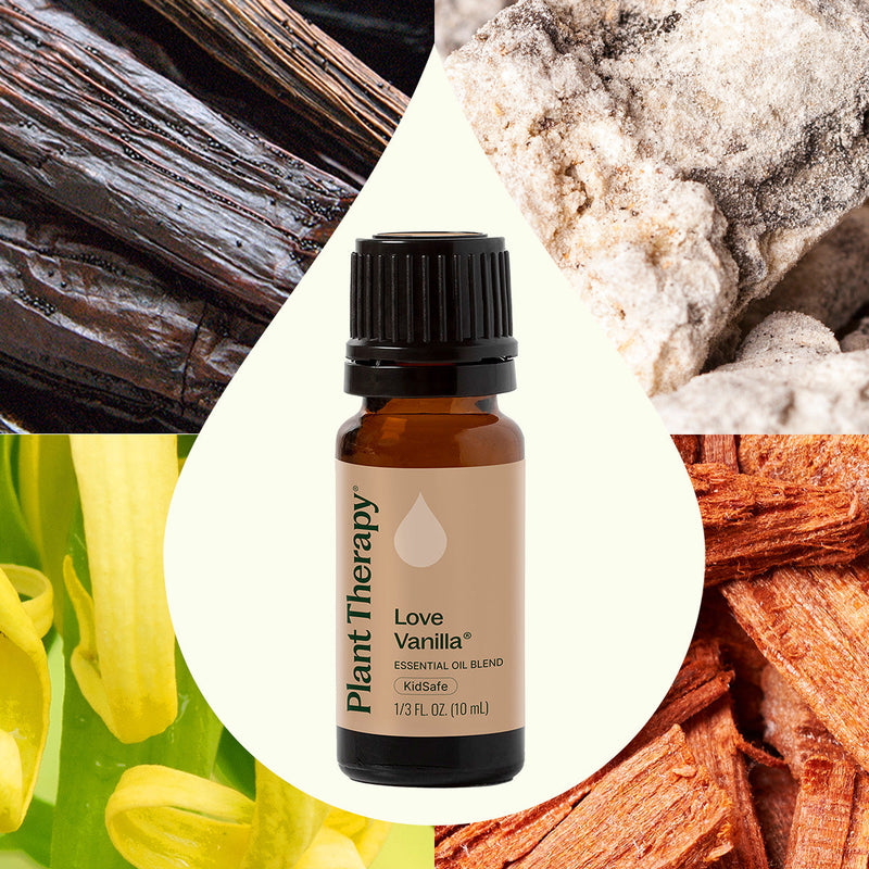 Plant Therapy Love Vanilla Essential Oil Blend Essential Oil Seashell 10 mL