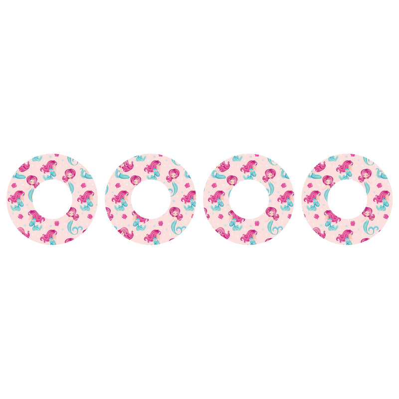 Peelz Lovely Mermaids Patch  Tape Designed for the FreeStyle Libre 2 Patch Medical Tape