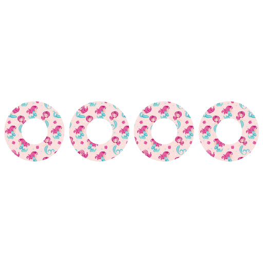 Peelz Lovely Mermaids Patch  Tape Designed for the FreeStyle Libre 2 Patch Medical Tape