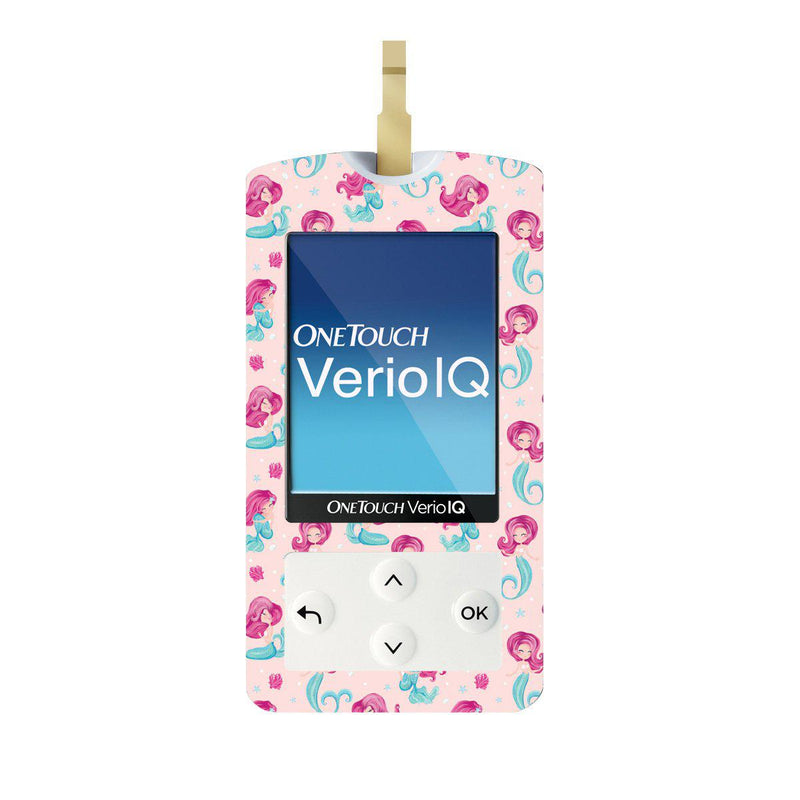 Peelz Lovely Mermaids for OneTouch Verio IQ Glucometer Peelz/Stickers