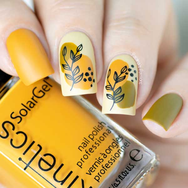 UberChic Beauty Lovely Leaves-06 Stamping Plate