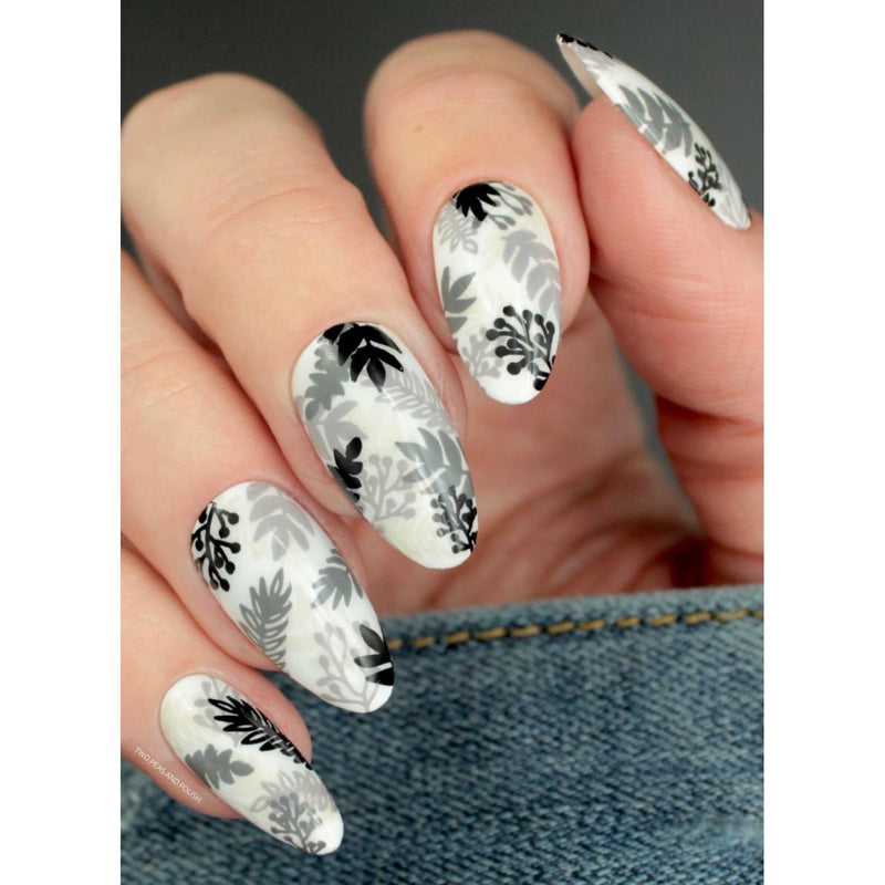 UberChic Beauty Lovely Leaves-03 Stamping Plate