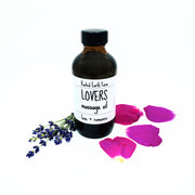 Rooted Earth Farm + Apothecary Lovers Massage Oil Bath + Body Oils