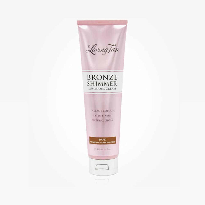 Nava Beauty Loving Tan Bronze Shimmer Luminous Cream 120ml White Smoke Dark