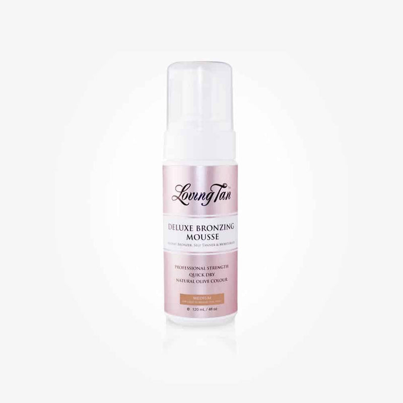 Nava Beauty Loving Tan Deluxe Bronzing Mousse 120ml White Smoke Medium