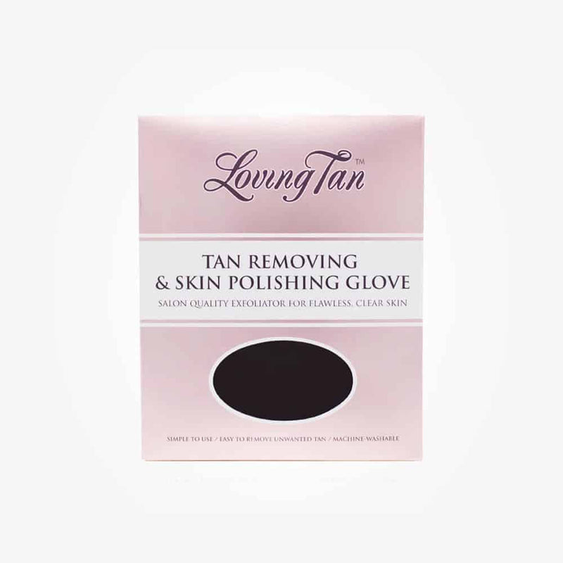 Nava Beauty Loving Tan - Tan Removing & Skin Polishing Glove Light Gray