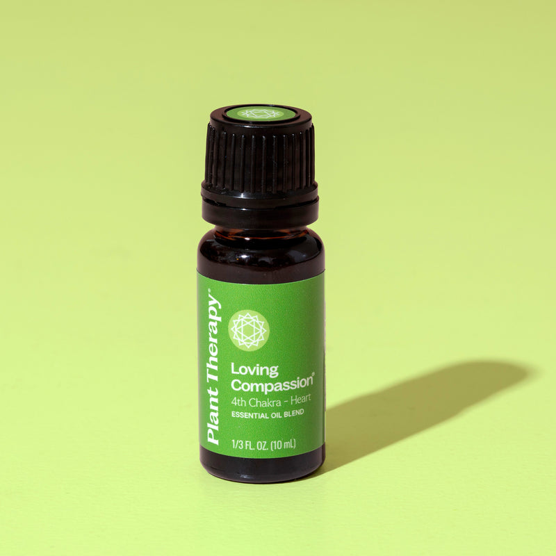 Plant Therapy Loving Compassion (Heart Chakra) Essential Oil Pre-Diluted Roll-On Essential Oil