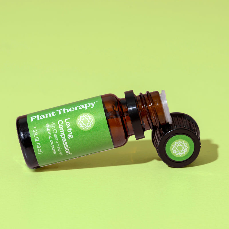 Plant Therapy Loving Compassion (Heart Chakra) Essential Oil Pre-Diluted Roll-On Essential Oil