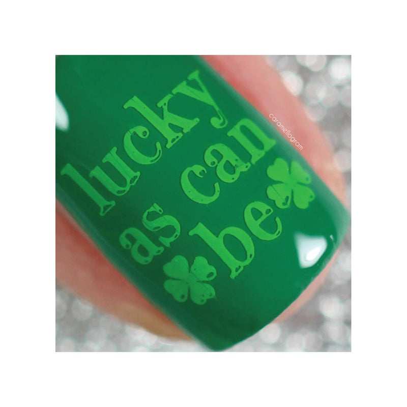 UberChic Beauty St Patrick's Day-05 Stamping Plate
