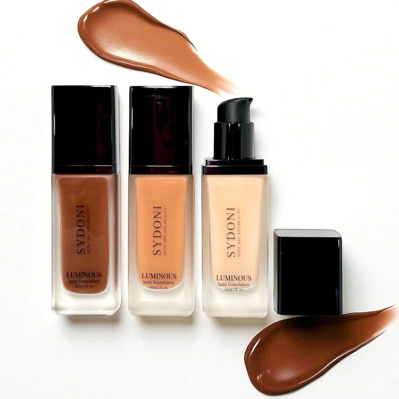 Sydoni Skincare and Beauty LUMINOUS SATIN FOUNDATION 30ml 1 fl. oz (16 Shades) Foundation