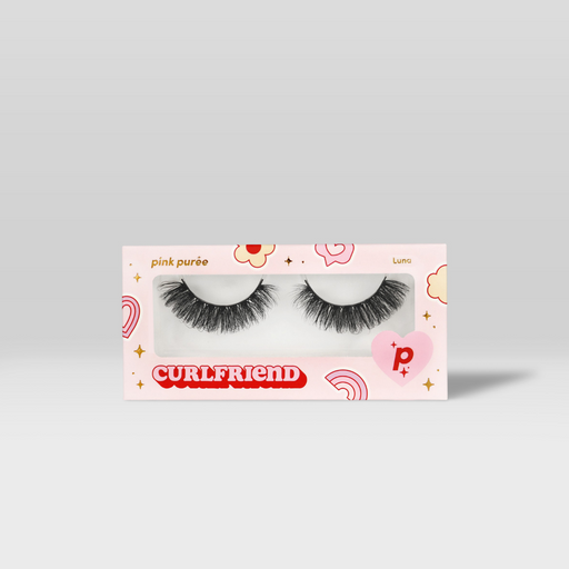 Pink Purée Luna Strip Lashes