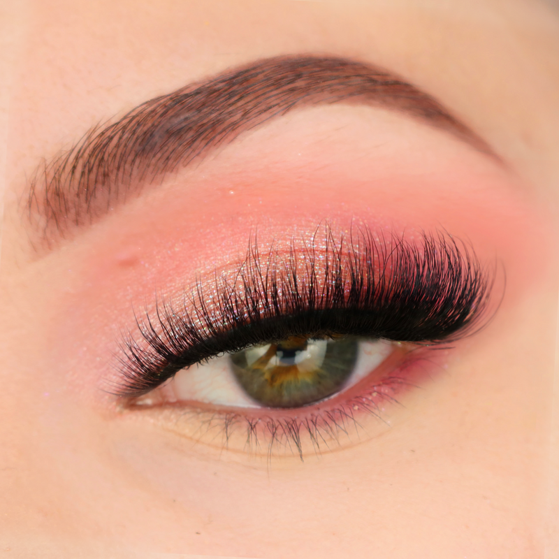Pink Purée Luna Strip Lashes