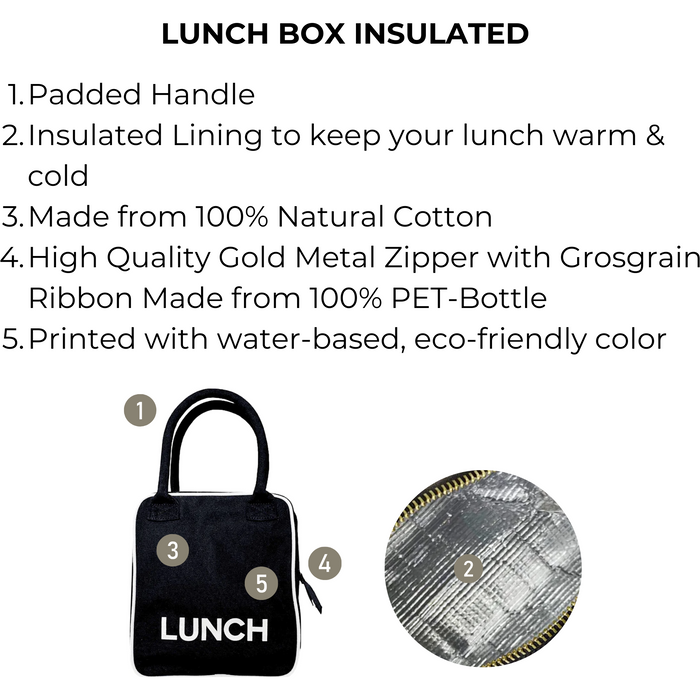 Bag-All - Lunch Box Insulated, Black