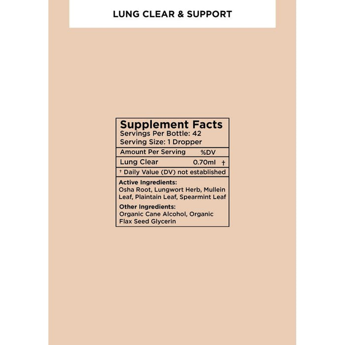 Zuma Nutrition - Lung Clear & Support Tonic