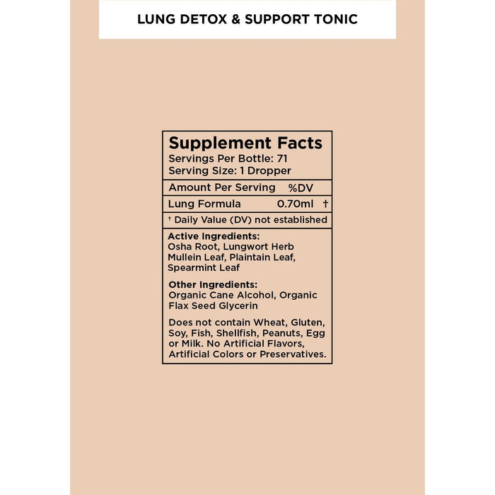 Zuma Nutrition - Lung Detox & Support Tonic