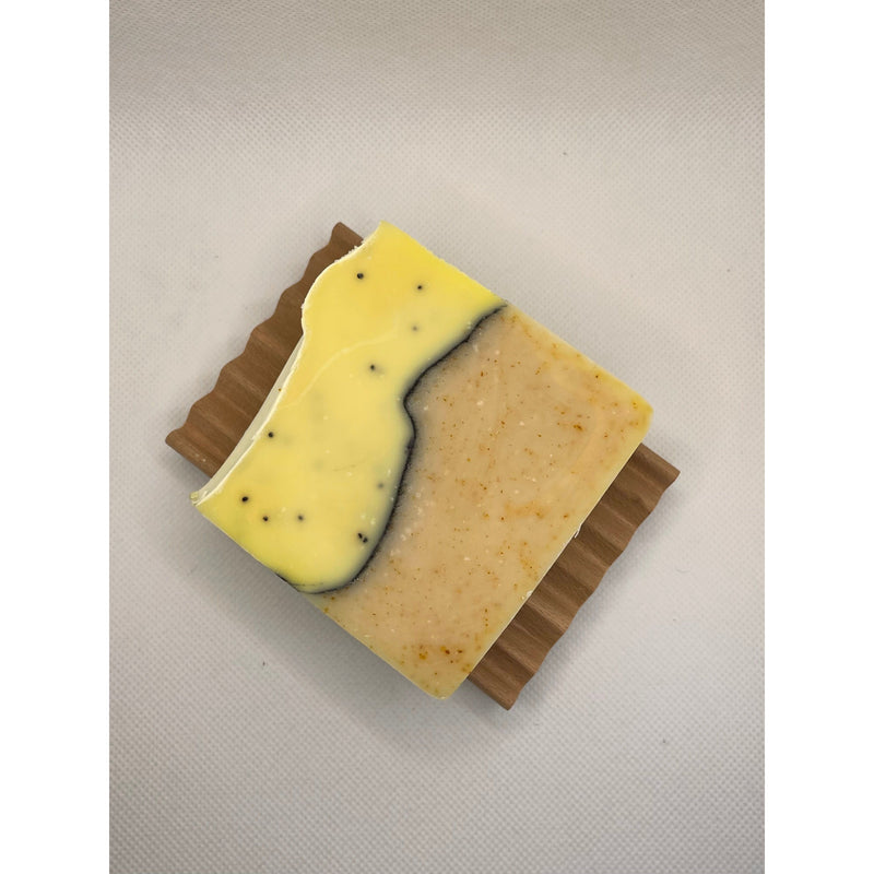 Lustful Bath, LLC LEMON POPPYSEED HANDCRAFTED SOAP Cold Process Soap