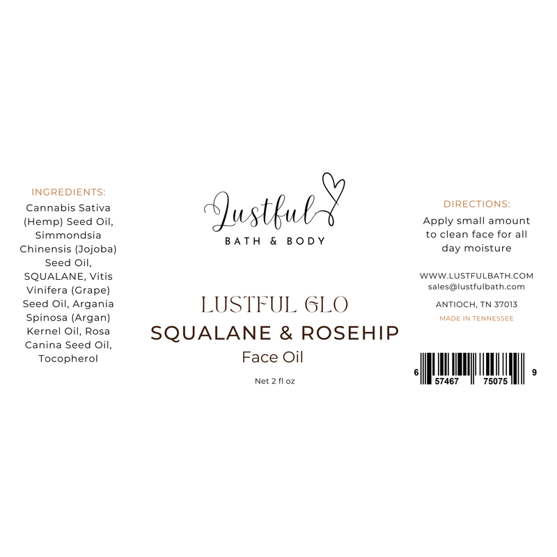 Lustful Bath, LLC LUSTFUL GLO FACE OIL Face Oil