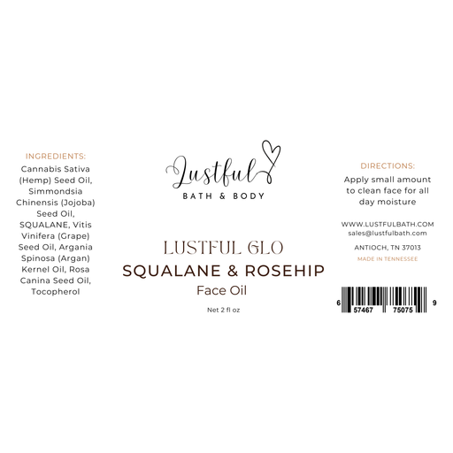 Lustful Bath, LLC LUSTFUL GLO FACE OIL Face Oil