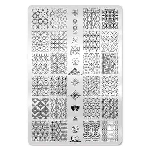 UberChic Beauty Luxe In Lines Stamping Plate