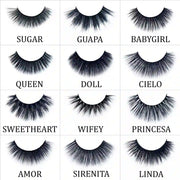 Prolux Cosmetics Faux Mink False Eyelashes Eyelashes