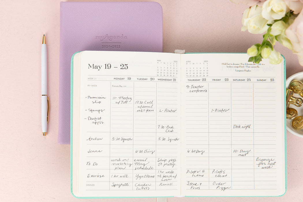 myAgenda Mini Planner (July 2024 - December 2025)