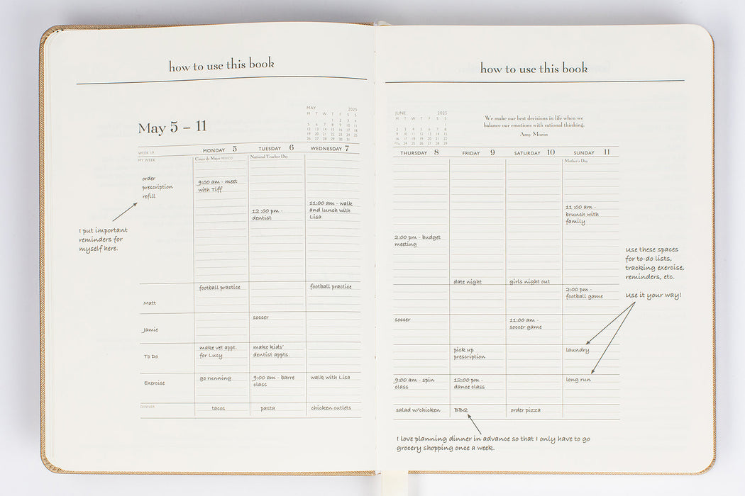 myAgenda Desktop Day Planner (July 2024 - December 2025)