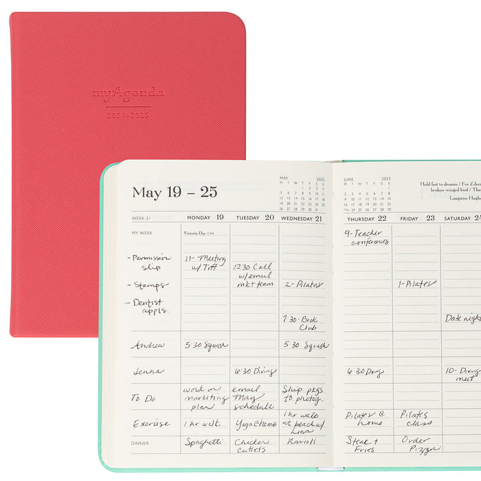 myAgenda Mini Planner (July 2024 - December 2025)