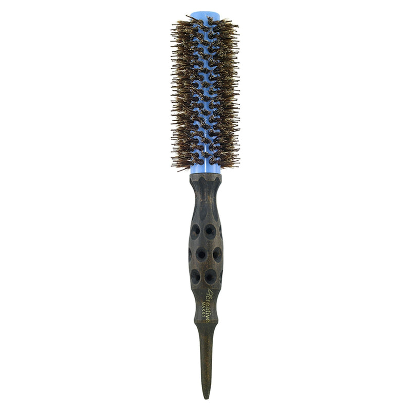 Creative Pro Hair Tools Maxx Wood and Ceramic Round Hair Brush Hair Brush