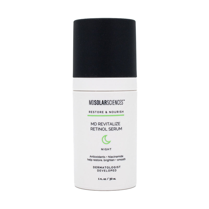 This is Beauty US MDSOLARSCIENCES Revitalize Retinol Serum 1oz - Small Amount Missing Misc