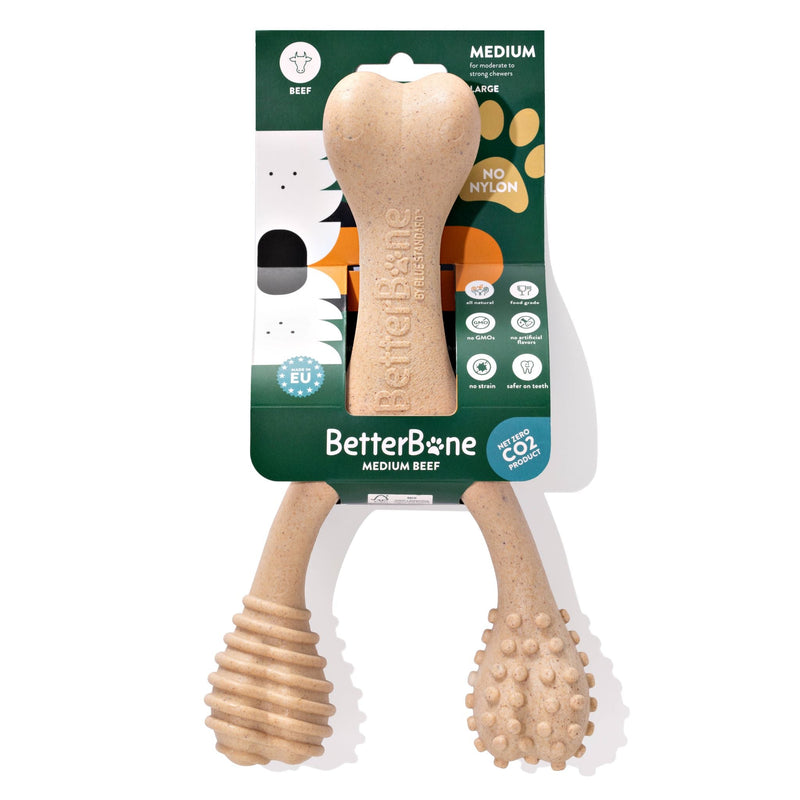 BetterBone All Natural Eco-Friendly Dog Chews & Bones BetterBone MODERATE Chew Toy Dog Toys