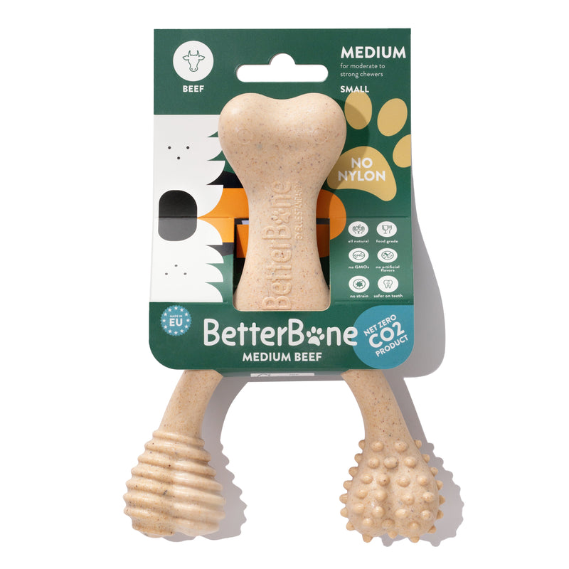 BetterBone All Natural Eco-Friendly Dog Chews & Bones BetterBone MODERATE Chew Toy Dog Toys