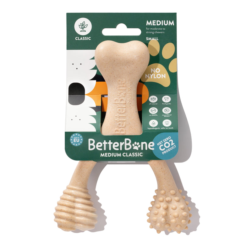 BetterBone All Natural Eco-Friendly Dog Chews & Bones BetterBone MODERATE Chew Toy Dog Toys