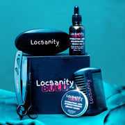 Locsanity Locsanity BOLD Beard Kit, Beard Growth Kit, Beard Grooming Kit, Growth Oil, Balm Conditioner, Brush, Comb, Mustache Scissor, Storage Bag, Beard Care & Trimming Trimmer Kit, Gifts for Men Him Tools & Kits