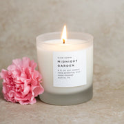 Slow North Midnight Garden - Signature Soy Candle – Lavender, Rosemary & Geranium Frosted Candles
