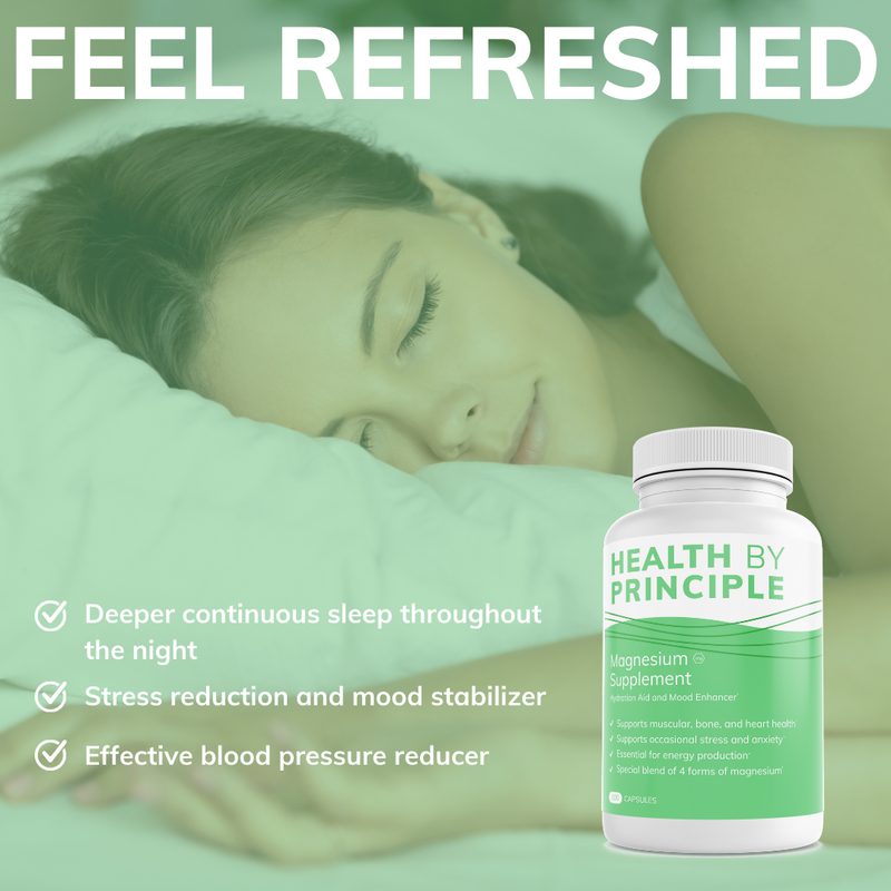 Health By Principle Case of 12 Complete Magnesium Supplements Supplement