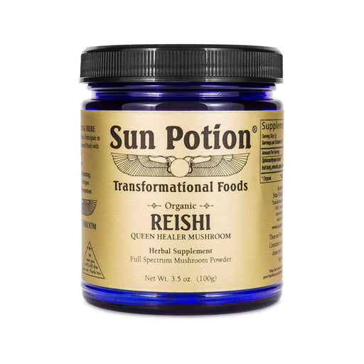 Sun Potion Reishi Mushroom Powder (Organic) Adaptogen