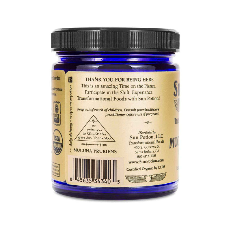 Sun Potion Mucuna Pruriens Powder (Organic) Adaptogen