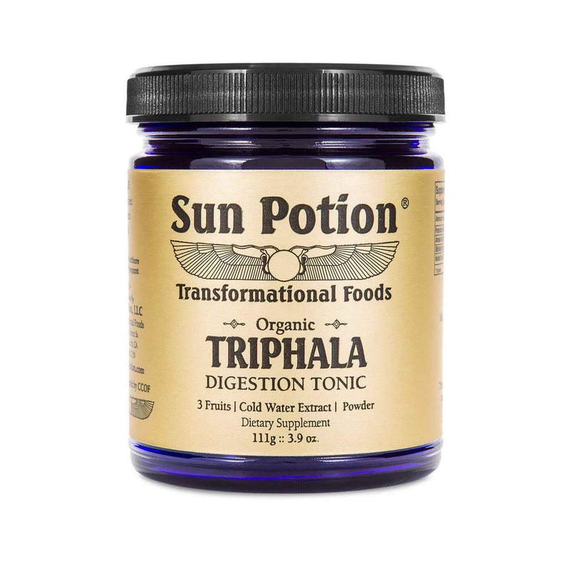 Sun Potion Triphala (Organic Cold Water Extract Powder) Superfood
