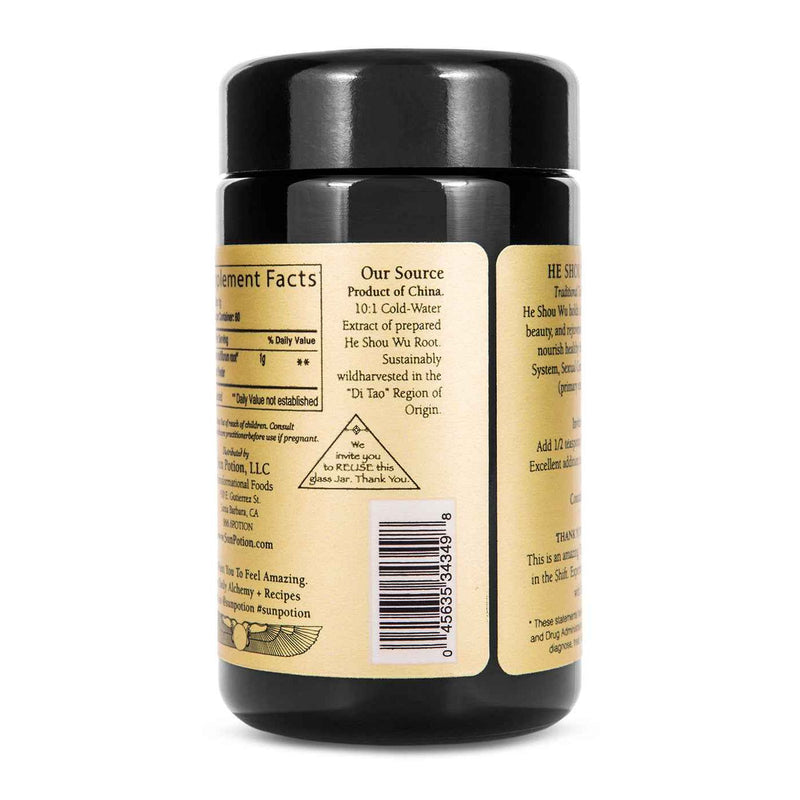 Sun Potion He Shou Wu (Wildcrafted) Adaptogen