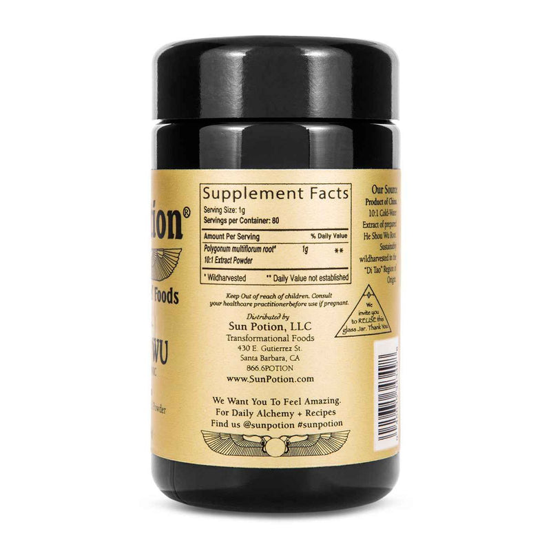 Sun Potion He Shou Wu (Wildcrafted) Adaptogen